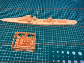 3d Printed Kits 1/350 Wwii French Mogador Class Destroyer(full Hull/waterline)